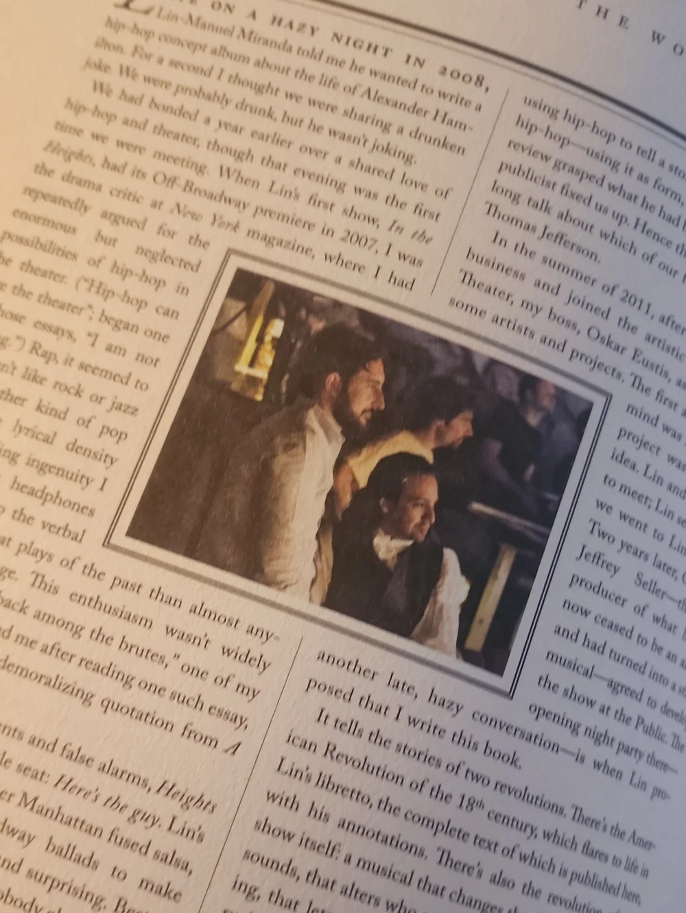 Hamilton: The Revolution Hardcover Book - The Music, The Fashion,  The History